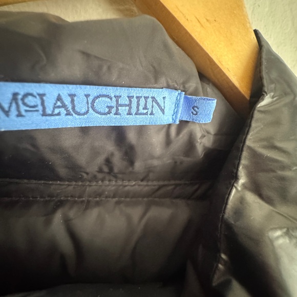 J. McLaughlin Glossy Black Puffer Jacket - Picture 5 of 8